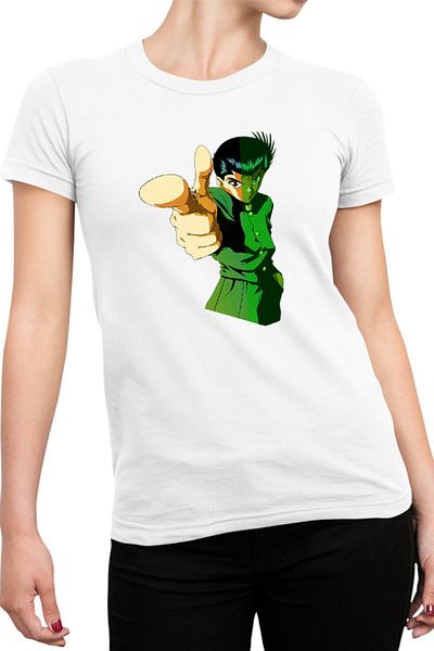 OEM Tricou dama Yu Yu Hakusho Yusuke Doki Doki Magic Order Shinigami