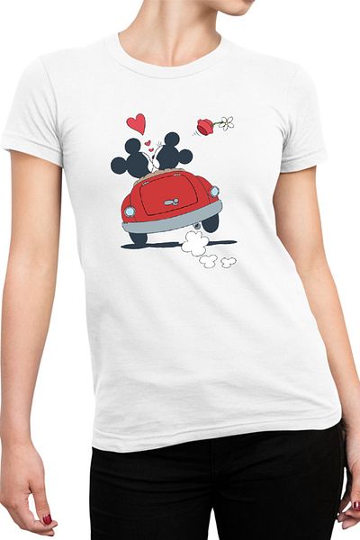 OEM Tricou dama Mickey Mouse Lovers Minnie Flower