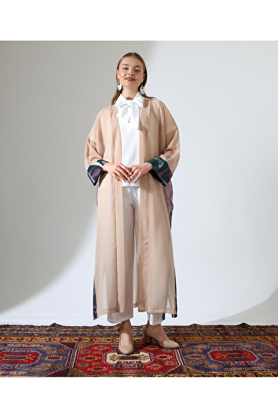 Fi'l Arz Fashion Long Chiffon Abaya