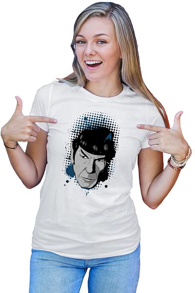 OEM Tricou dama Star Trek Spock Picard Dincolo de Infinit