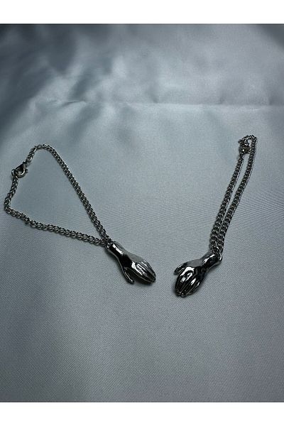 Mutenaura Hugging Hands Bracelet (2 Magnet Bracelets)