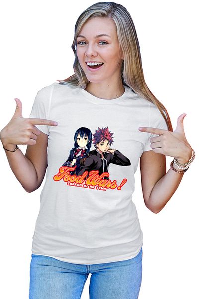 OEM Tricou dama Food Wars Souma Megumi School Competition
