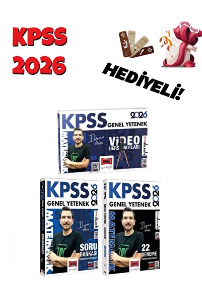 Yargı Yayınları Yargı 2026 KPSS Matematik Video Ders Notları + Soru Bankası +...