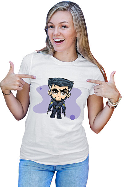 OEM Tricou dama Wolverine Chibi Anime Claws Angry