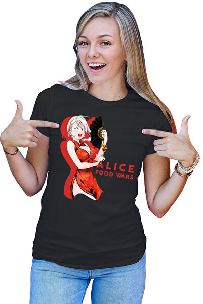 OEM Tricou dama Food Wars Alice Fan Chinese Dress Animeuri