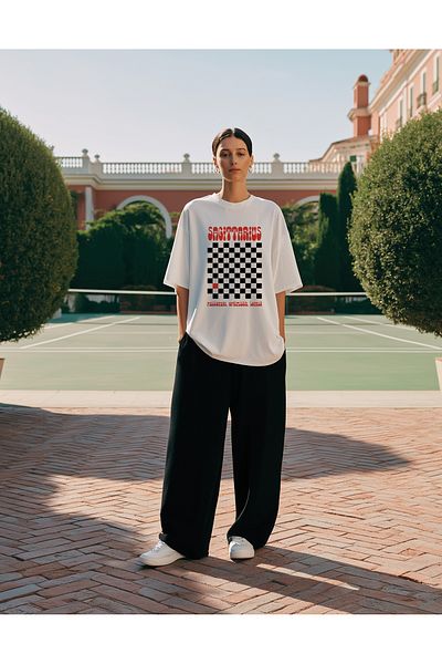SVART WEAR Unisex Oversize T-Shirt with Sagittarius Design
