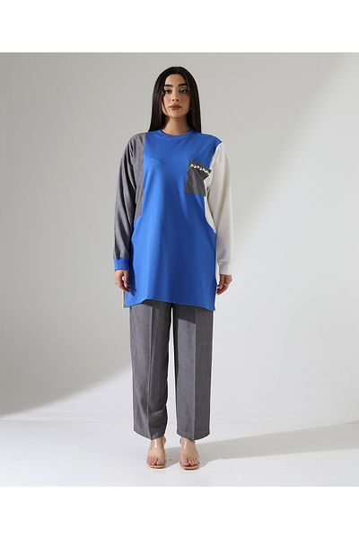 Fi'l Arz Fashion Pocket Detailed Sports Suit