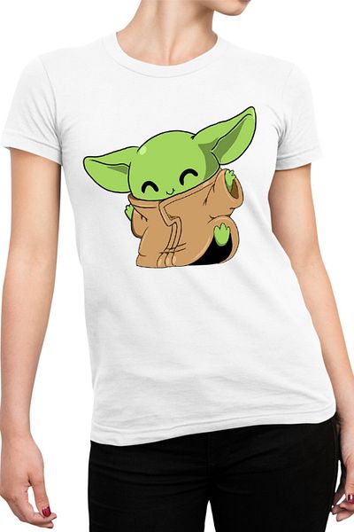 OEM Tricou dama Baby Yoda Dance Happy Fun