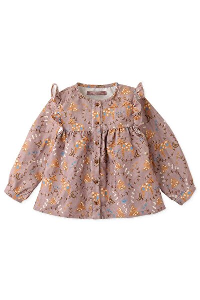 Gingersnaps بلوزة أطفال بطبعة زهور للبنات