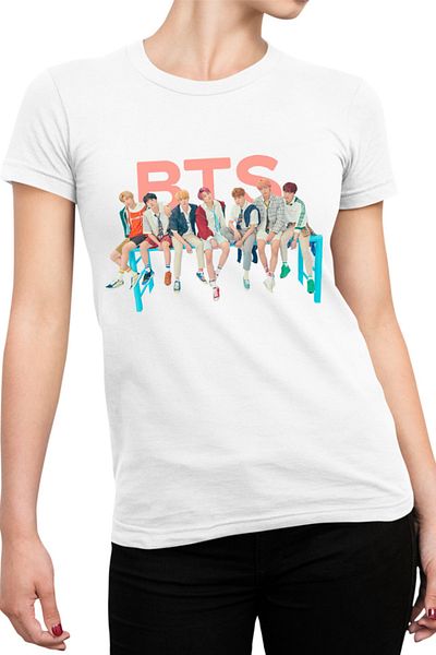 OEM Tricou dama BTS All Members DNA Era Debut World Wide