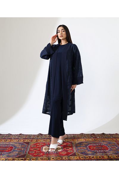 Fi'l Arz Fashion Plus Size Chiffon Hijab Suit