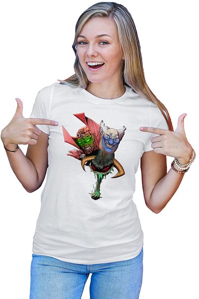 OEM Tricou dama Spawn Hero Disney Fat Joker
