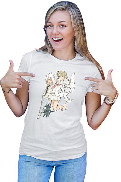OEM Tricou dama Soul Eater Black Star Maka Angel Version Manga