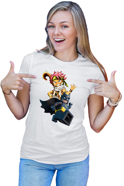 OEM Tricou dama Fairy Tail Batman Anime Manga