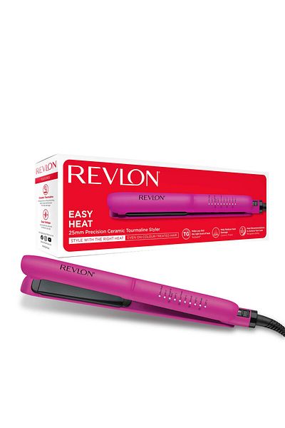 Revlon Easy Heat RVST2217E hair straightener, ceramic tourmaline technology