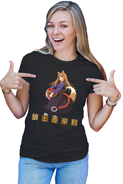 OEM Tricou dama Spice And Wolf Holo Apple Fantasy Otaku Cosplay