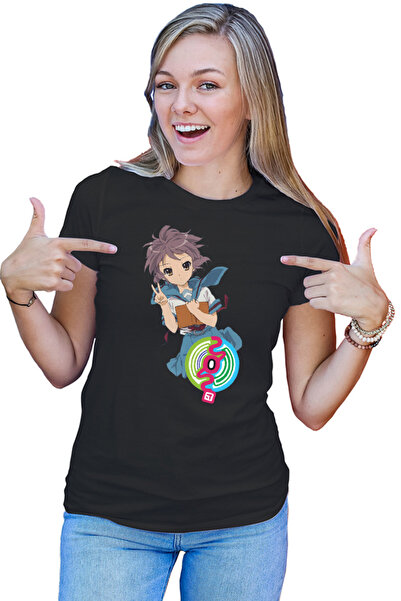 OEM Tricou dama Haruhi Suzumiya Yuki SOS Manga Comedy Marvel