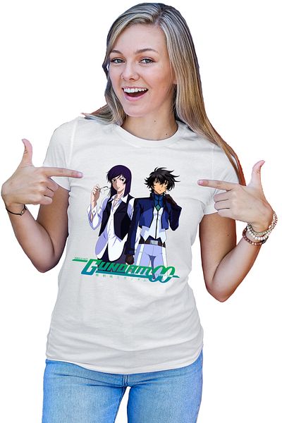 OEM Tricou dama dam Setsuna Erde Duo Sky Manga