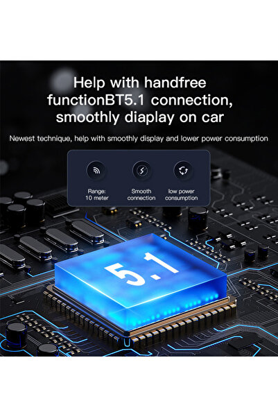 Yesnıce 2'si 1 arada Kablosuz Adaptör 3,5 mm Ses AUX Adaptörü Bluetooth 5.1 Verici Alıcı Araba İçin