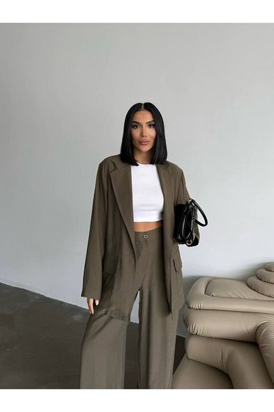 ossons Blazer jacket pants suit