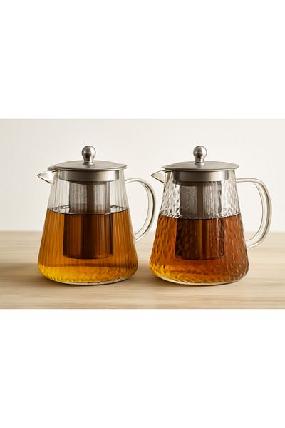 TSUMAB Elegant Glass Teapot Set – 950ml