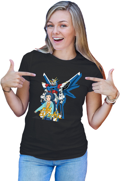 OEM Tricou dama dam Build Fighters Sei Animekage