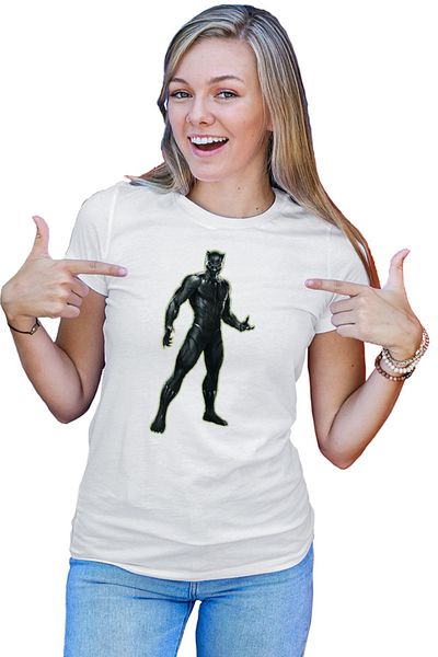 OEM Black Panther Wakanda Kingdom Stan Marvel Women's T-shirt