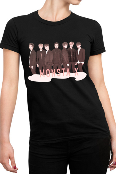 OEM Tricou dama Monsta X Group Korean Artist MTV Dance Performance