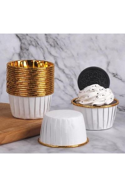 Pastaland Cupcake/Muffin/Suffle Cake Capsule White 50 Li