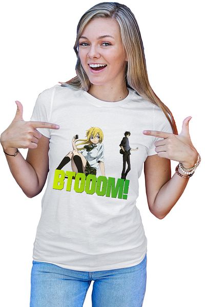 OEM Tricou dama Btooom! Sakamoto Psichological Anime Shounen Manga Cosplay