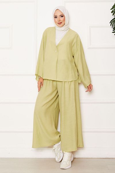 EBRUTESETTÜR One Button Detailed Casual Double Suit