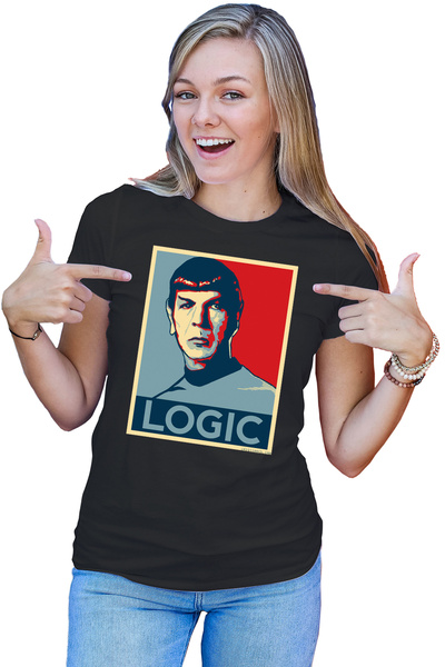 OEM Tricou dama Star Trek Spock Leonard Nimoy Vulcan Logic