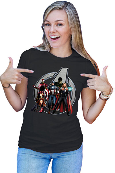 OEM Tricou dama Thor Avangers Hulk Iron Man Captain America Allience Heroes