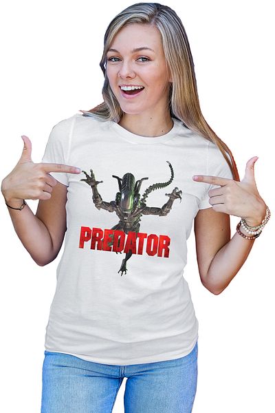 OEM Tricou dama Predator Alien Convenant Isolation Heroes