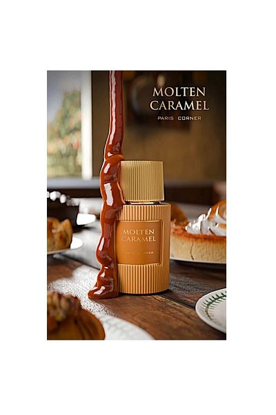 Paris Corner Molten Caramel, Apa de Parfum, Unisex, 100 ml, 100 ml