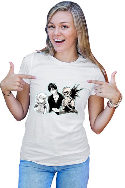 OEM Tricou dama LDK Neon Genesis Evanghelion My Hero Academia