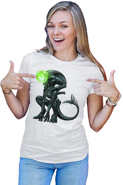 OEM Tricou dama Predator Alien Prime Trilogia Schwarzenegger