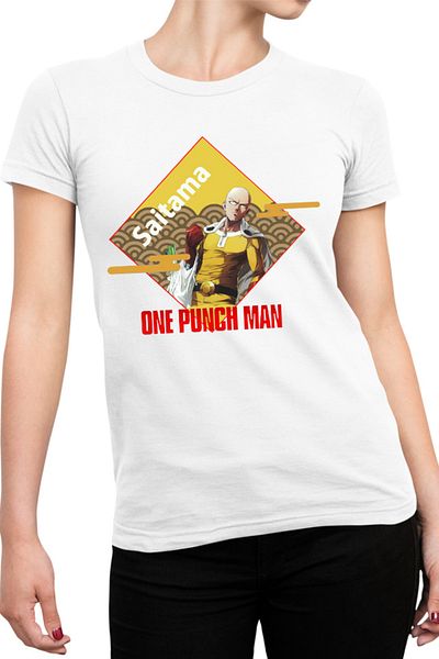 OEM Tricou dama One-Punch Man Super Hero Powers Psychotic