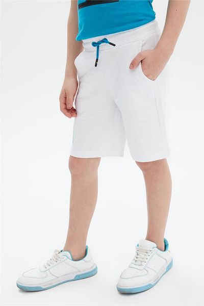 Bikkembergs Boy White Shorts