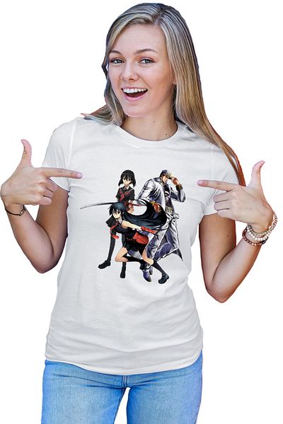 OEM Tricou dama Akame ga Kill Kurome Jotaro Jojo's Bizarre Super Power Family
