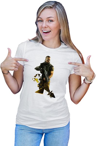 OEM Tricou dama Deus Ex Human Revolution Cyberpunk Icarus Effect
