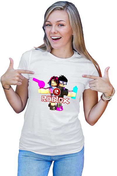 OEM Tricou dama Roblox Avatar Hero Player Robux