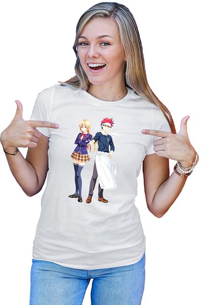OEM Tricou dama Foos Wars Soma Erina Rivals Anime Japan Otaku