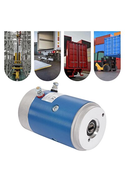 GÜMRÜK BEY 2.8 KW 24V 3000RPM Yüksek Torklu DC Motor Kamyon Kapağı, Palet Taş...