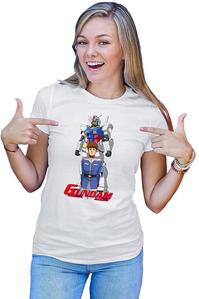 OEM Tricou dama dam Amuro Ray Robot Anime Monster