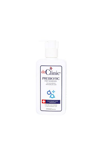 Dr. Clinic DR.CLINIC Prebiotic Face Wash Gel With Salicylic Acid For Normal Skin (Dark Blue)