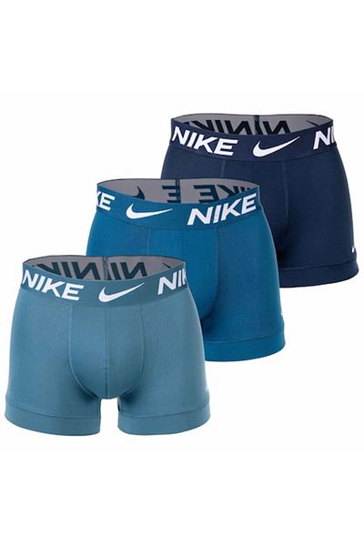 Nike Set de chiloți cu tehnologie Dri-Fit - 3 perechi, Albastru, M