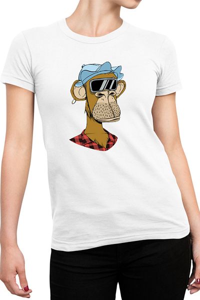OEM Tricou dama NFT Monkey Pyramid Thief Crypto Coin