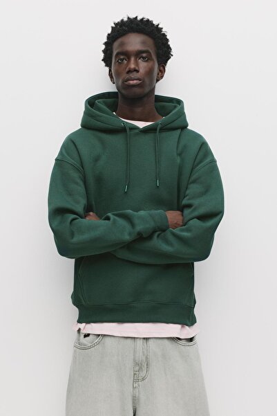 Pull & Bear Basic kapüşonlu sweatshirt