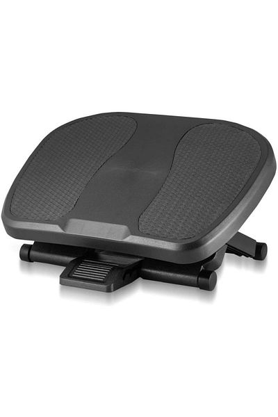 PROCART Ergonomic adjustable footrest, non-slip, 30 degree tilt, 3 height settings